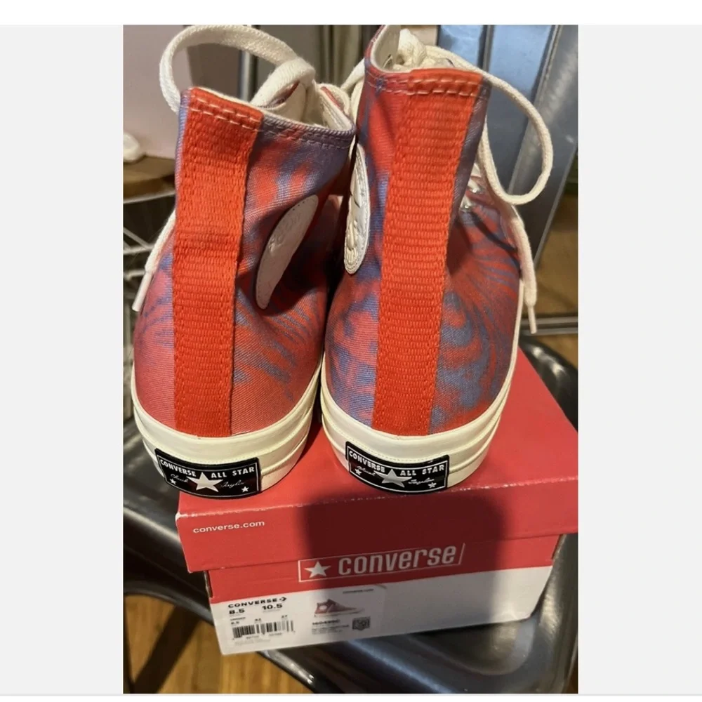 Converse CTAS 70 Hi Top Coral Twilight Pulse Sneakers. Men 8.5/Women 10.5. NIB. - Picture 5 of 9